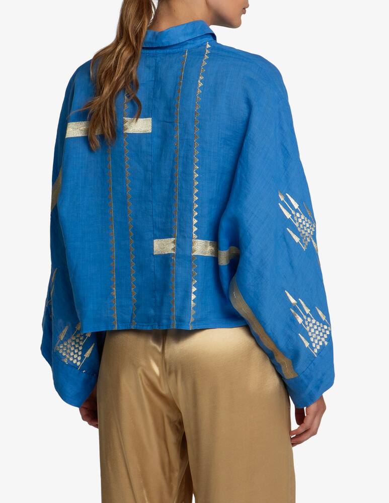 rinascente Greek Archaic Kori Wide sleeve shirt