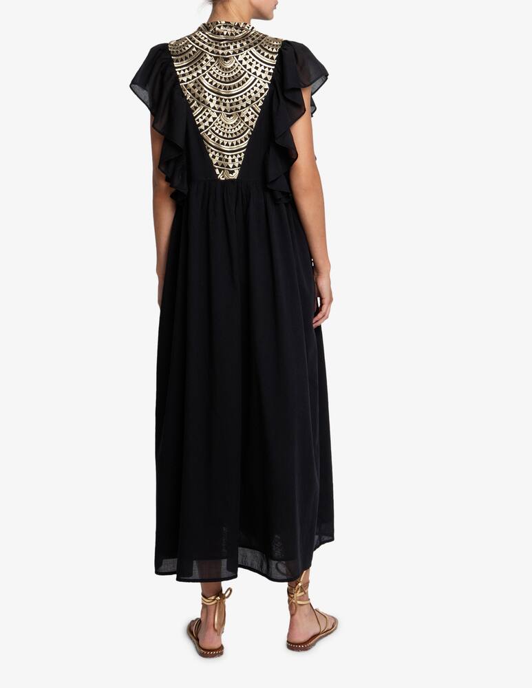 rinascente Greek Archaic Kori Abito ricamato copri costume