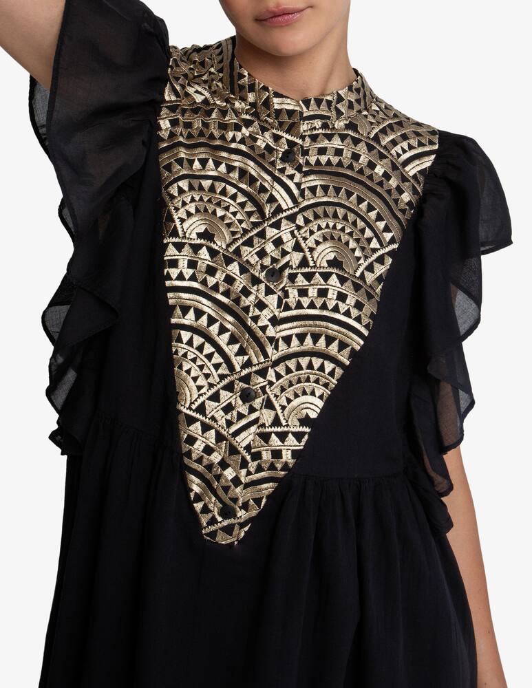 rinascente Greek Archaic Kori Abito ricamato copri costume