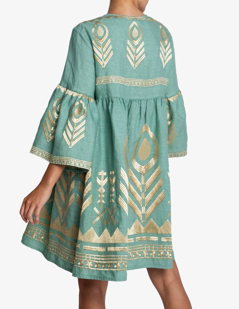 rinascente Greek Archaic Kori Vestito corto in lino