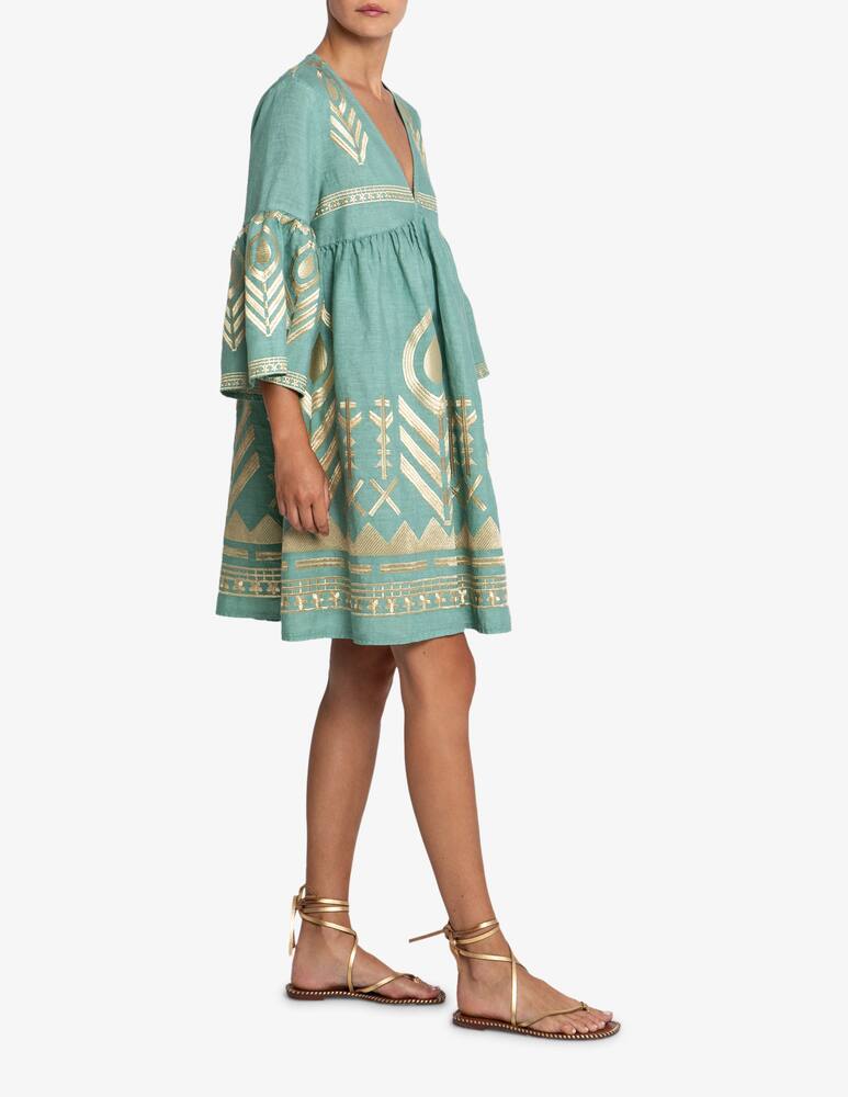 rinascente Greek Archaic Kori Vestito corto in lino