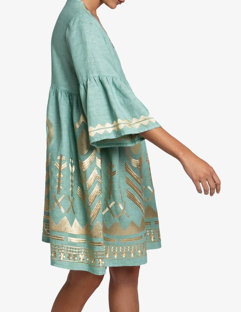 rinascente Greek Archaic Kori Vestito corto di lino