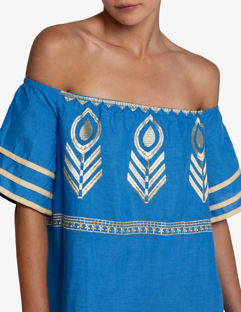 rinascente Greek Archaic Kori Abito lungo in lino