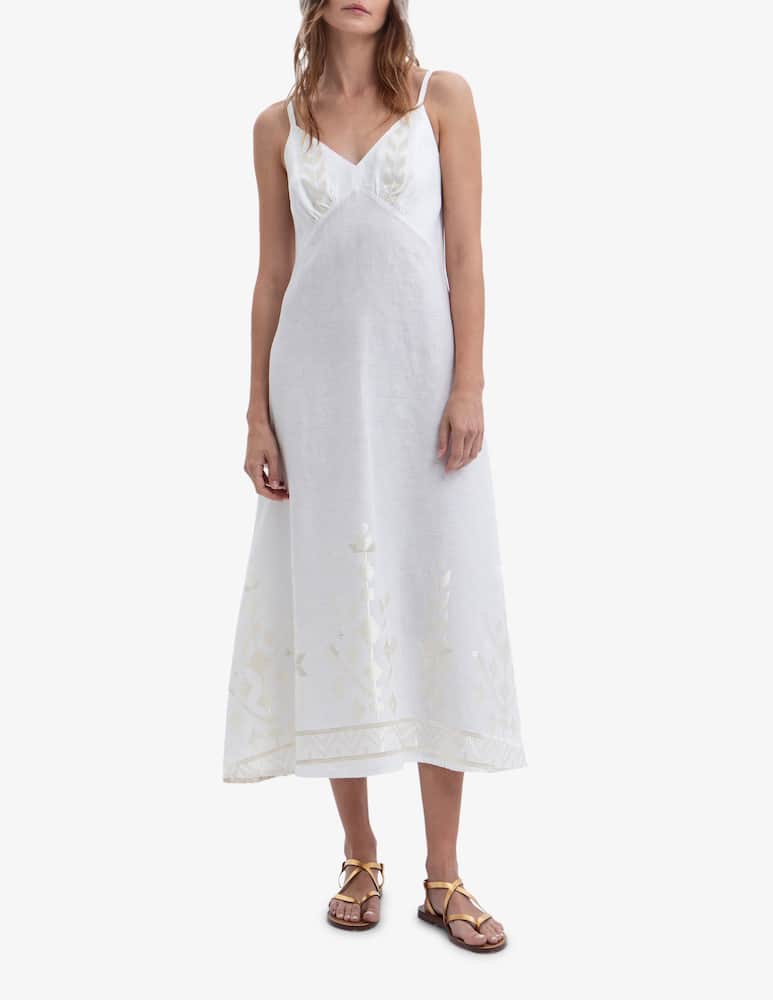 rinascente Greek Archaic Kori Maxi strappy dress