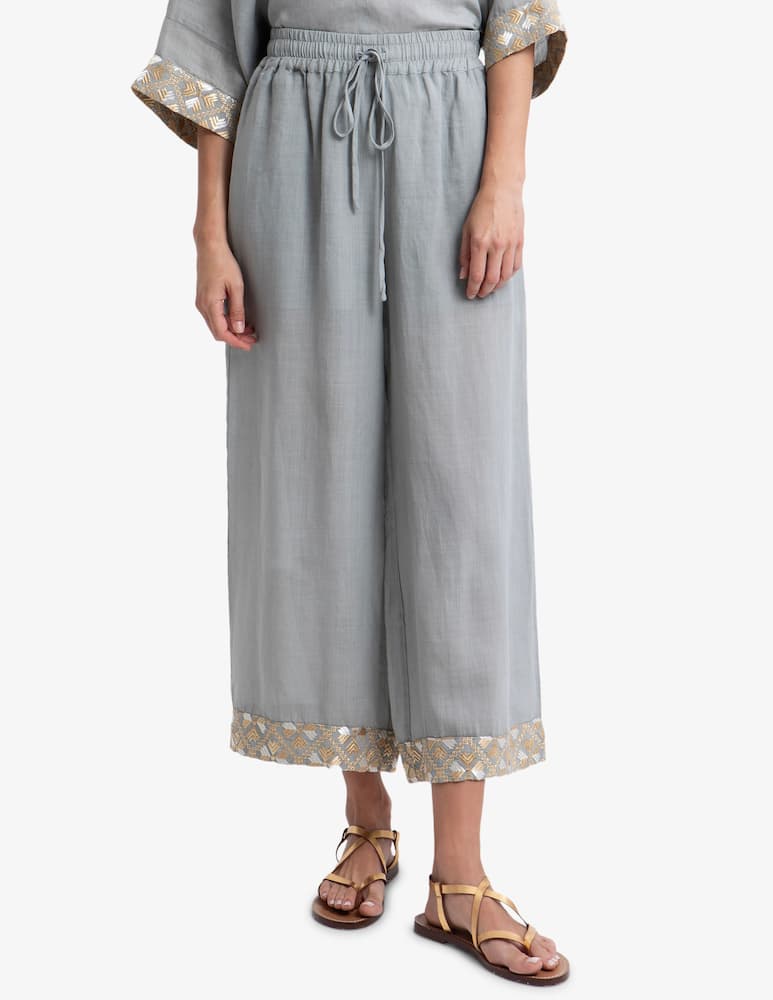 rinascente Greek Archaic Kori Pantaloni con coulisse