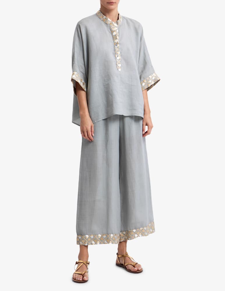 Greek Archaic Kori Pantaloni con coulisse - immagine 2 Greek Archaic Kori Pantaloni con coulisse - immagine 2