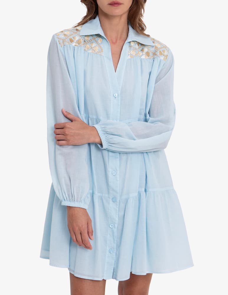 rinascente Greek Archaic Kori Chemisier balloon dress