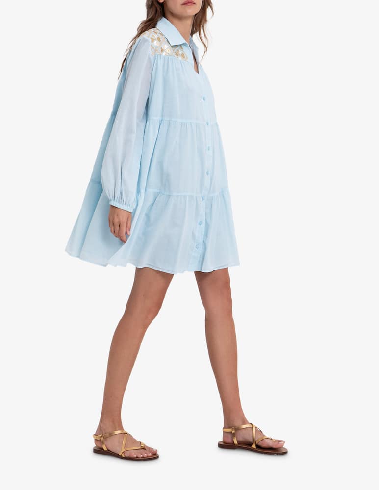 rinascente Greek Archaic Kori Chemisier balloon dress