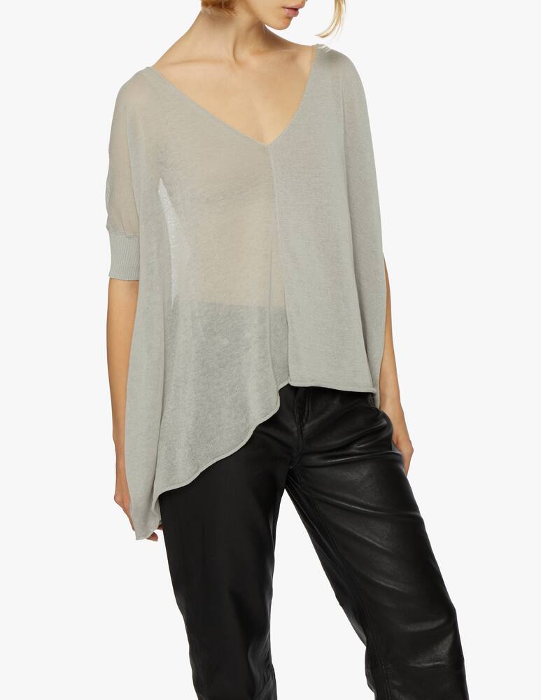 rinascente Sarah Pacini Maglione asimmetrico in cotone