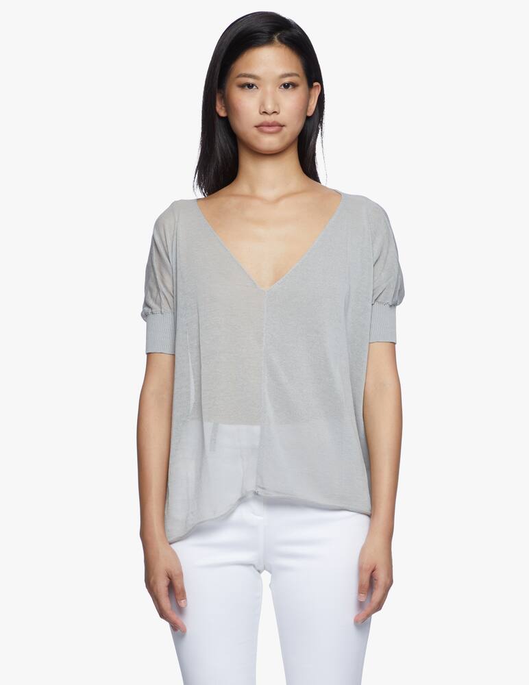 rinascente Sarah Pacini Maglione asimmetrico in cotone