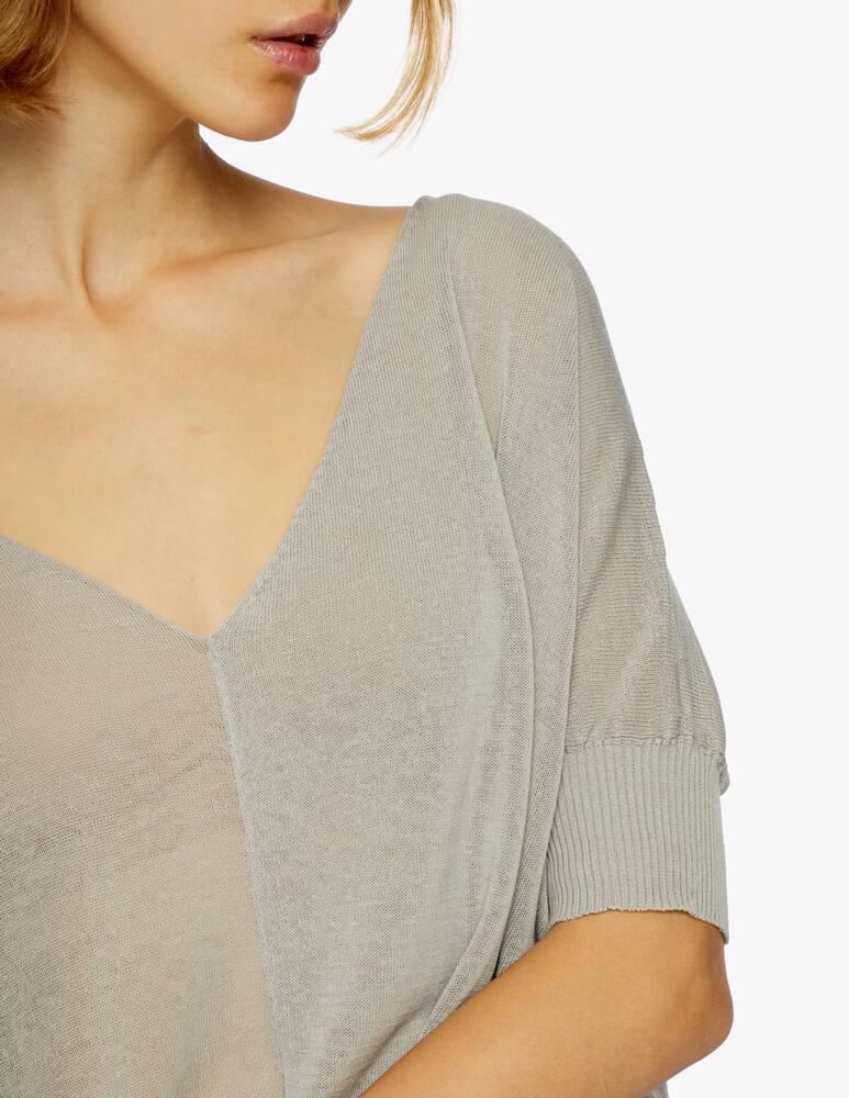 rinascente Sarah Pacini Maglione asimmetrico in cotone