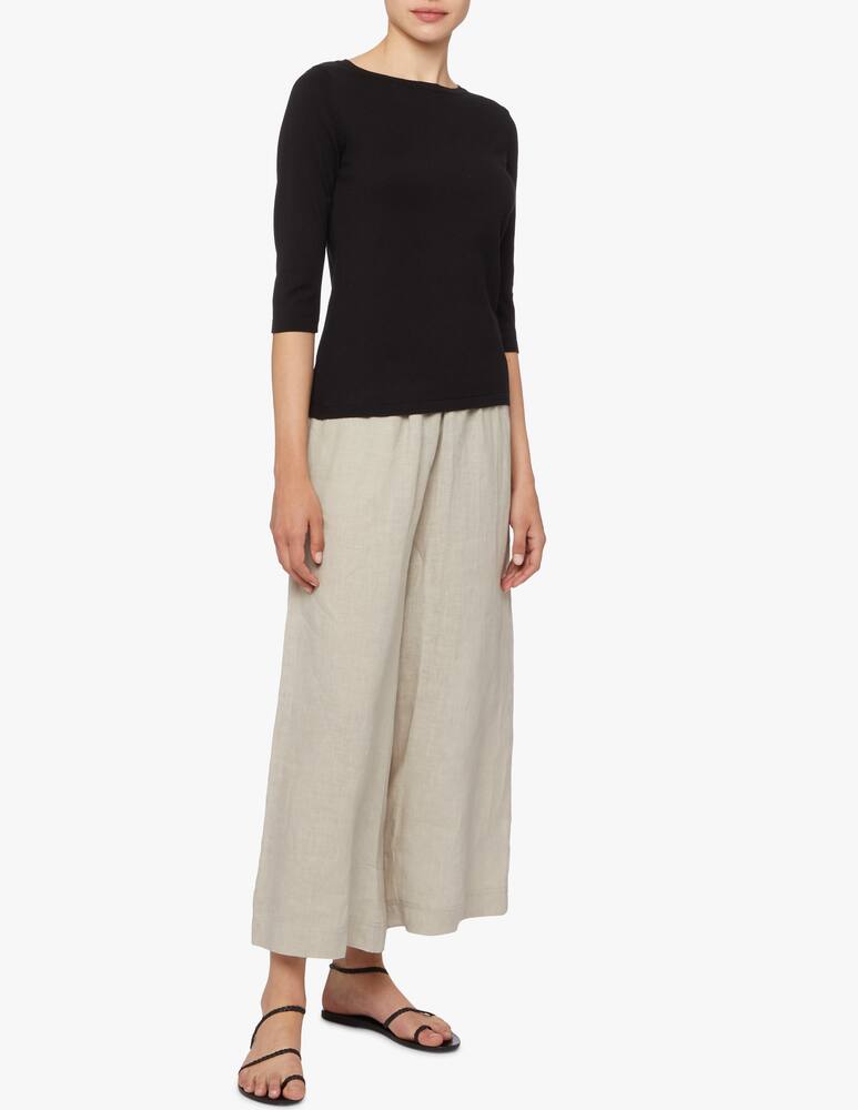 rinascente Sarah Pacini Wide-leg linen trousers