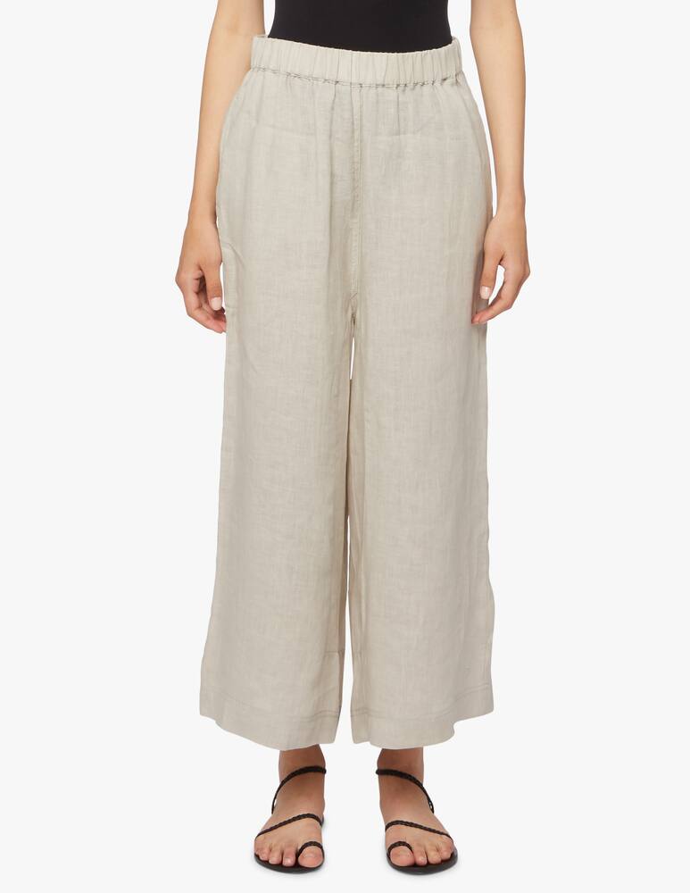 rinascente Sarah Pacini Wide-leg linen trousers