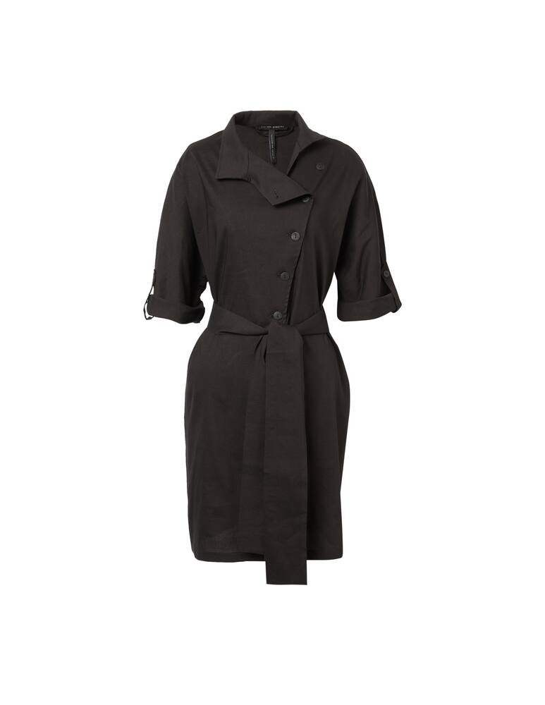 rinascente Sarah Pacini Linen shirt dress