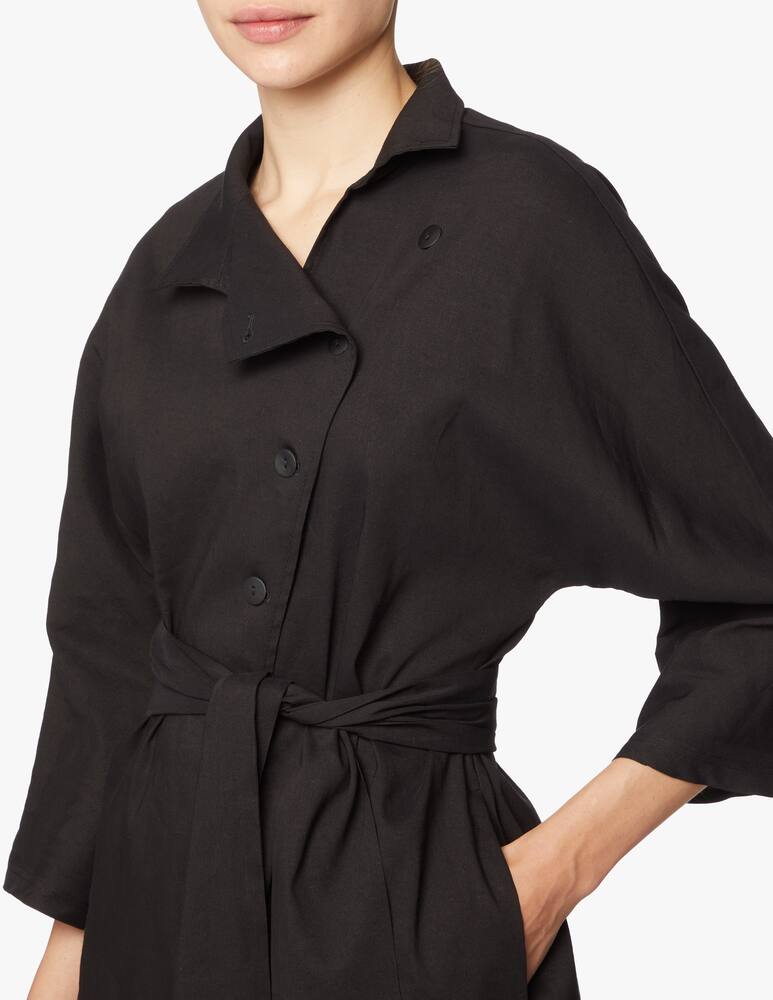 rinascente Sarah Pacini Linen shirt dress