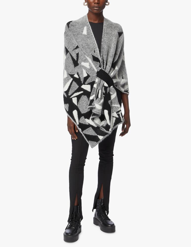 rinascente Sarah Pacini Jacquard poncho