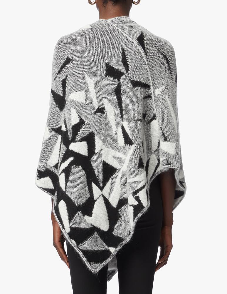 rinascente Sarah Pacini Jacquard poncho