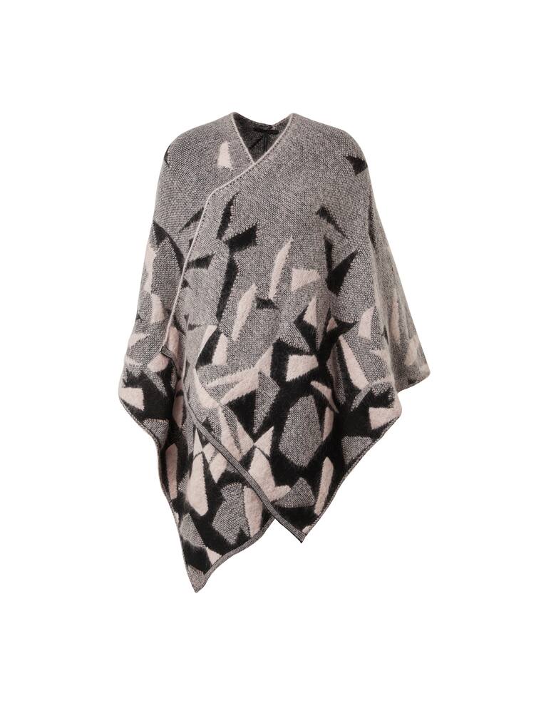 Sarah Pacini Jacquard poncho - picture 1 Sarah Pacini Jacquard poncho - picture 1