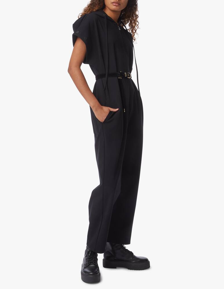 rinascente Sarah Pacini Short sleeve hooded jumpsuit 