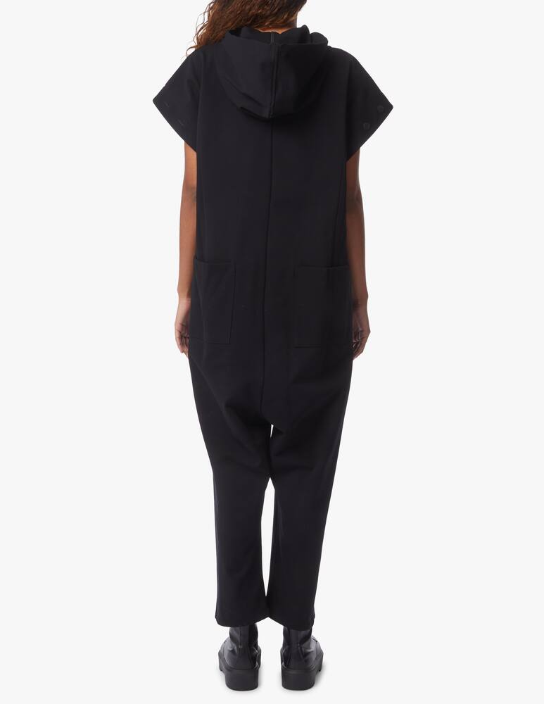 rinascente Sarah Pacini Short sleeve hooded jumpsuit 
