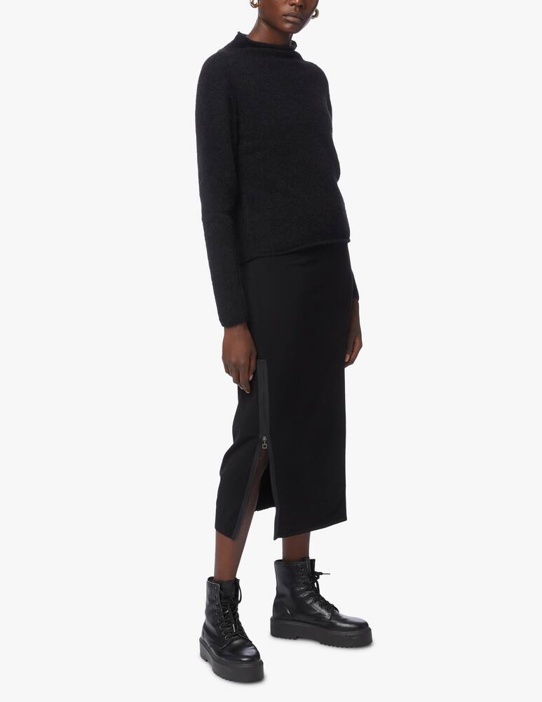 Sarah Pacini Maxi skirt with adjustable slit - picture 2 Sarah Pacini Maxi skirt with adjustable slit - picture 2