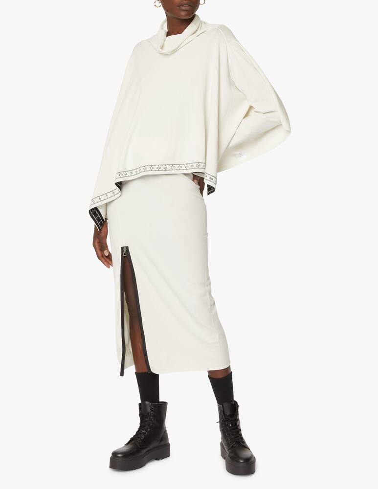 rinascente Sarah Pacini Maxi skirt with adjustable slit