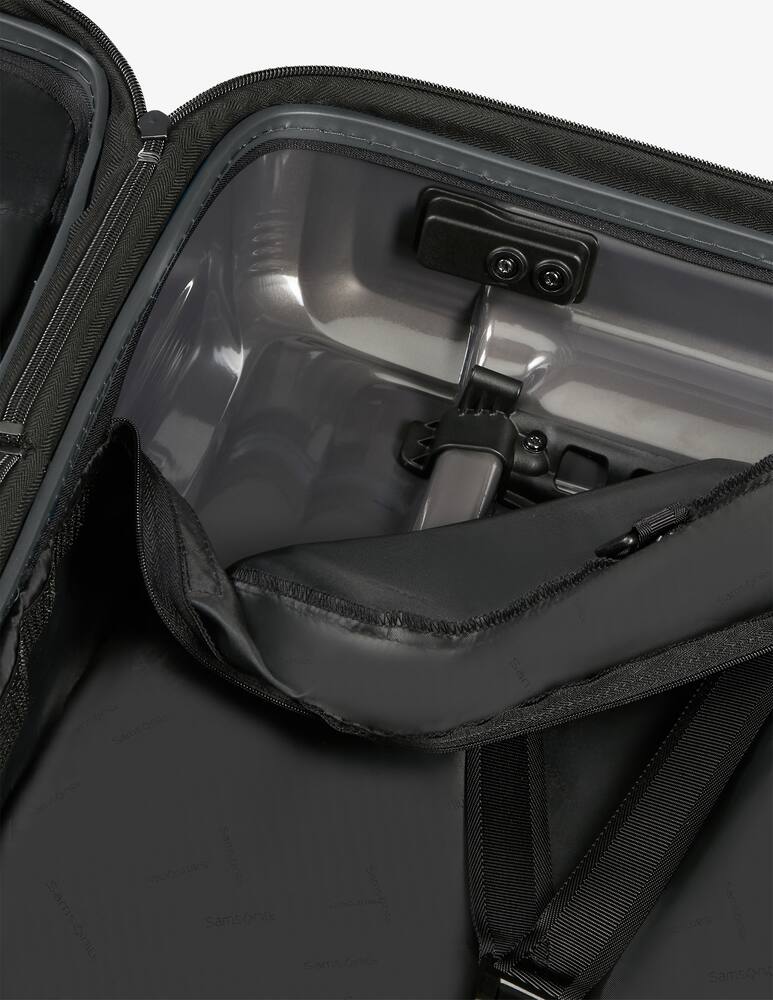 rinascente Samsonite Nuon Spinner 55x20 Exp Bagaglio A Mano - Argento