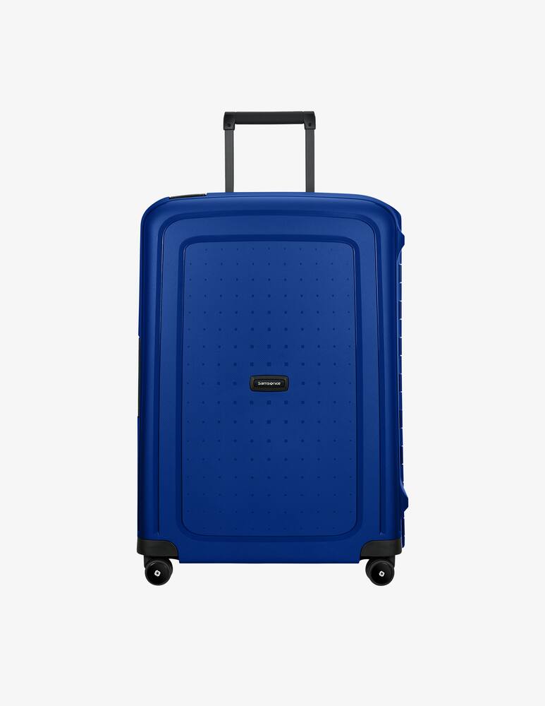 rinascente Samsonite S'Cure Spinner Check In Luggage - Blue