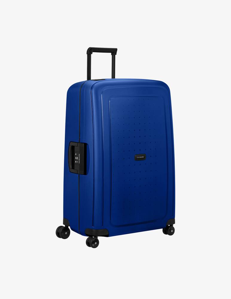 rinascente Samsonite S'Cure Spinner Check In Luggage - Blue