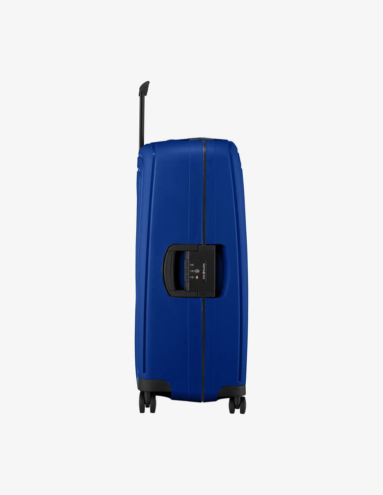 rinascente Samsonite S'Cure Spinner Check In Luggage - Blue