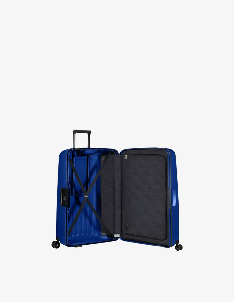 rinascente Samsonite S'Cure Spinner Check In Luggage - Blue