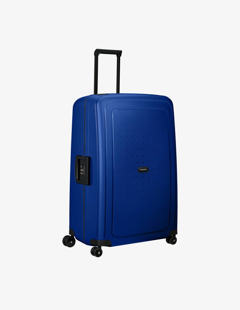 rinascente Samsonite S'Cure Spinner Check In Luggage - Blue