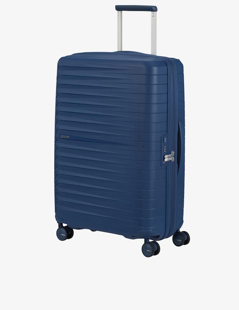 rinascente American Tourister Fastforward Trolley 68/25 Tsa Exp Navy Blue