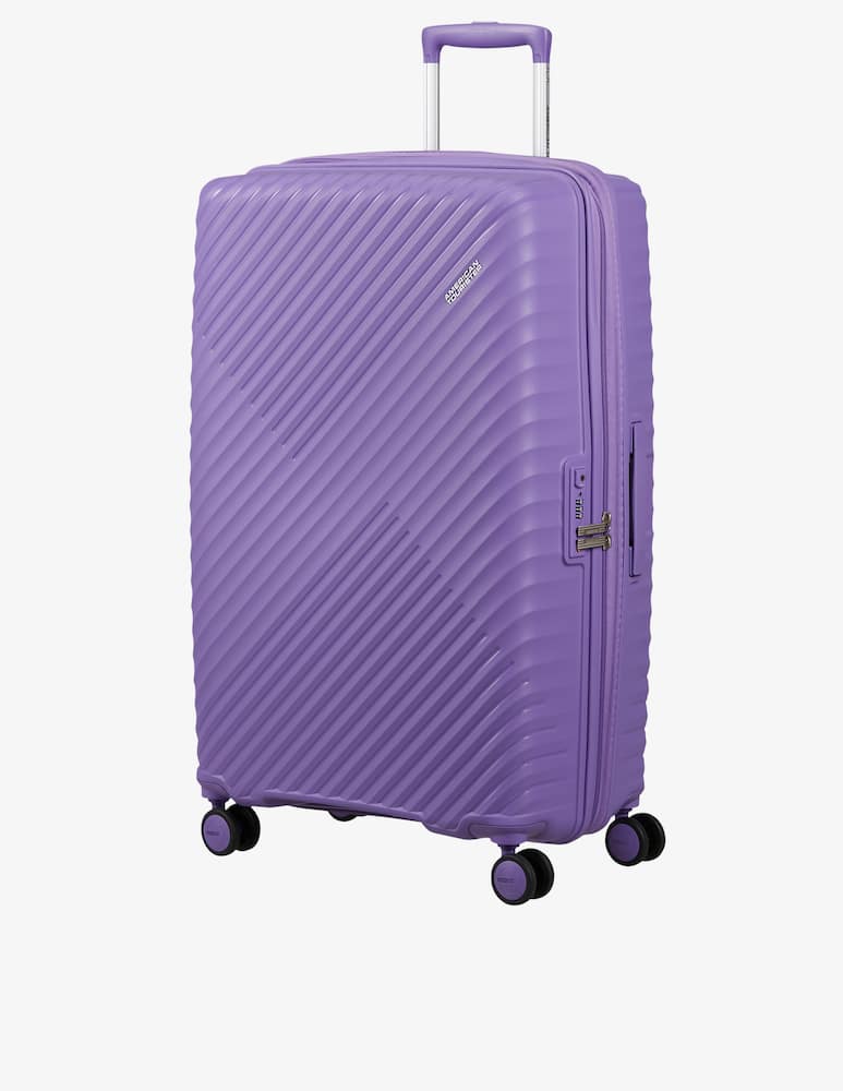 rinascente American Tourister Diablast Trolley 78/29 Exp Tsa Purple Pulse