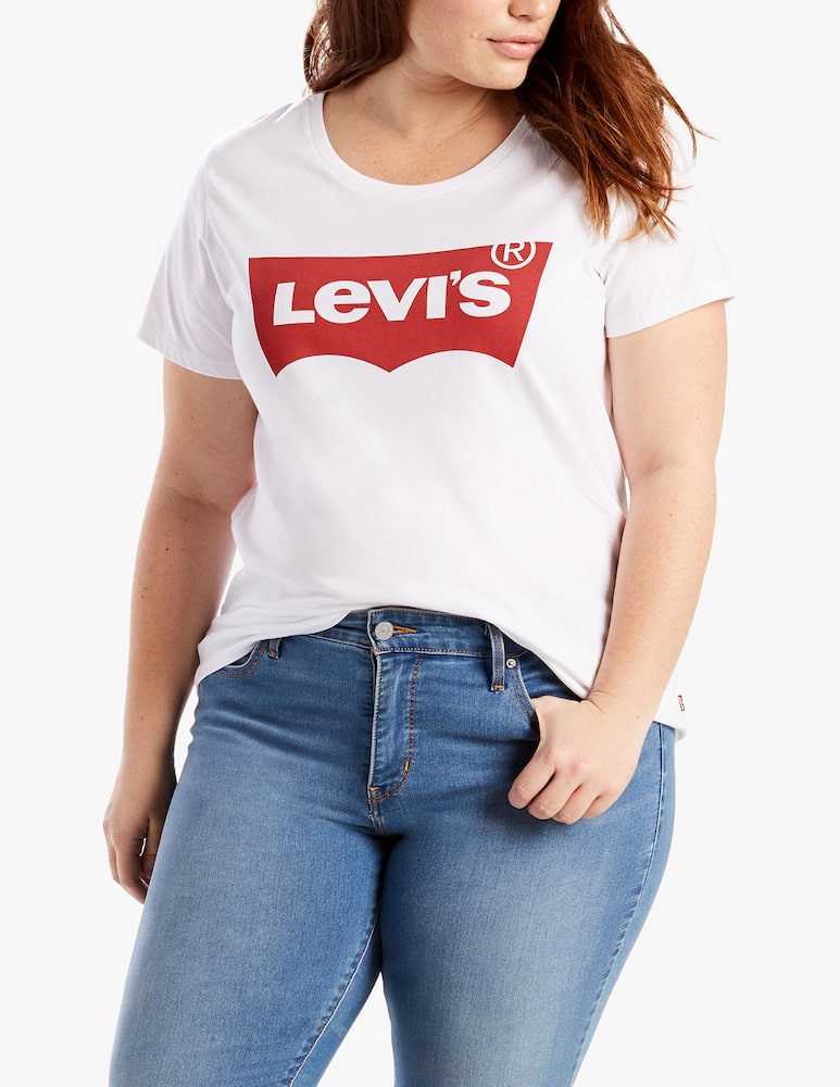 rinascente Levi's T-shirt in cotone plus - bianco