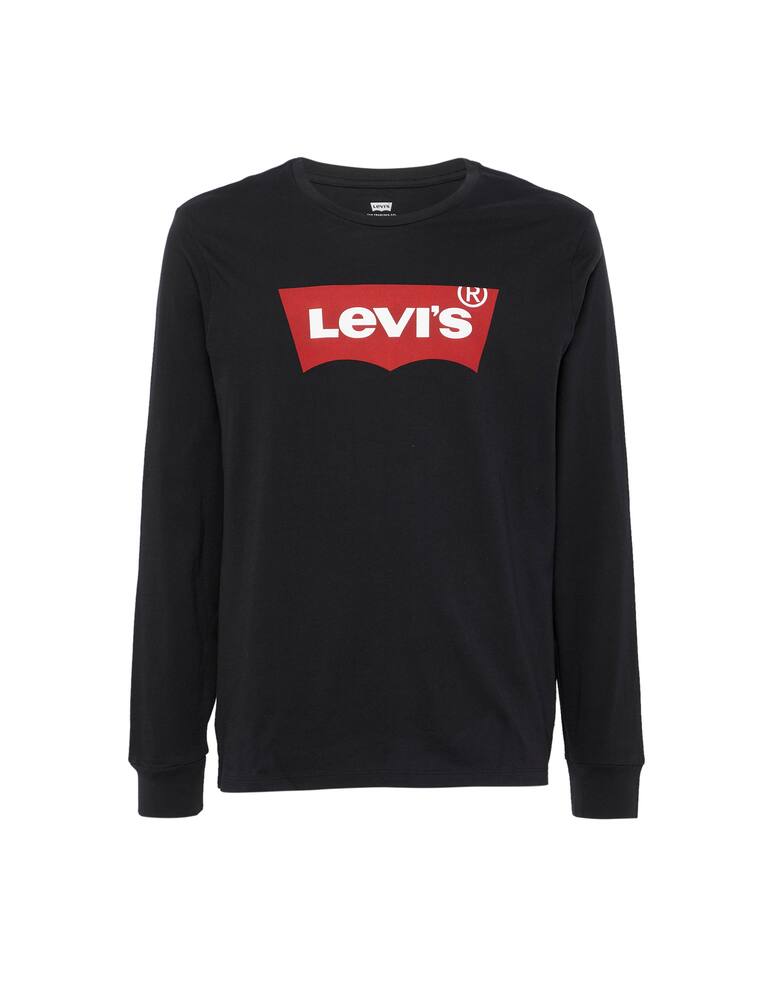 rinascente Levi's Cotton logo long sleeve t-shirt - black