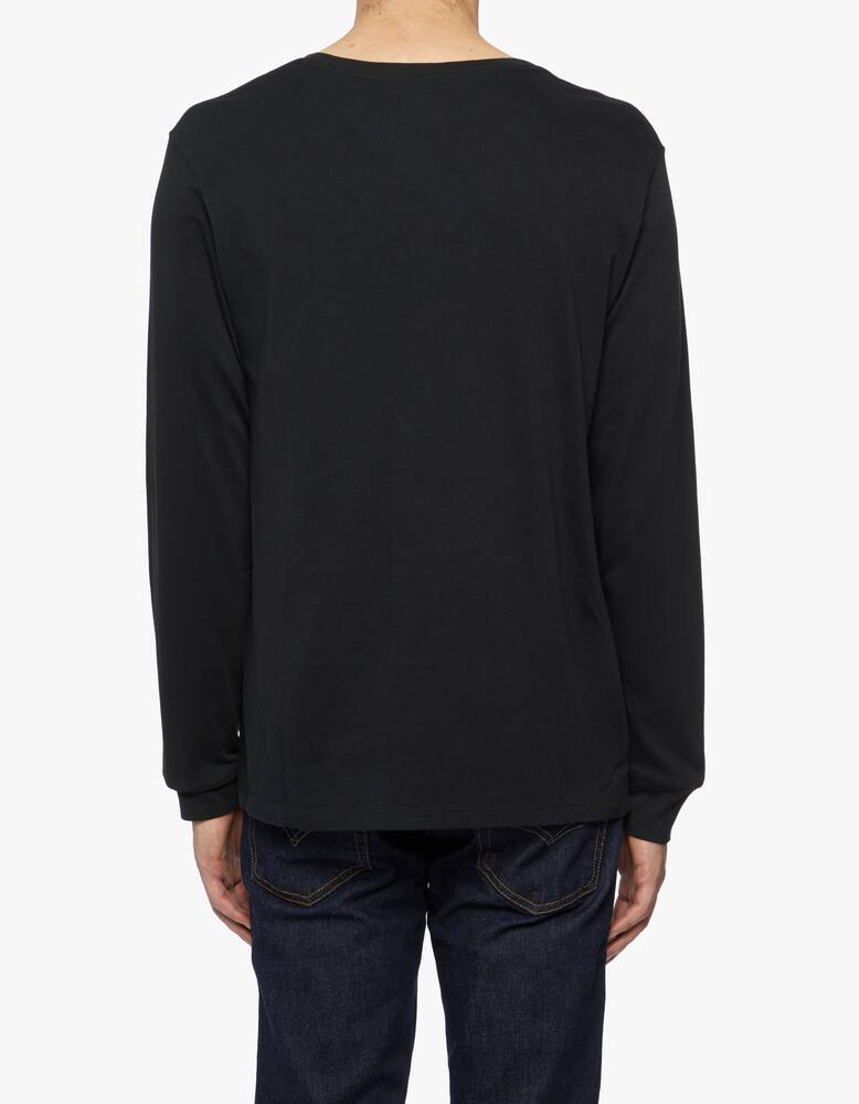 rinascente Levi's Cotton logo long sleeve t-shirt - black