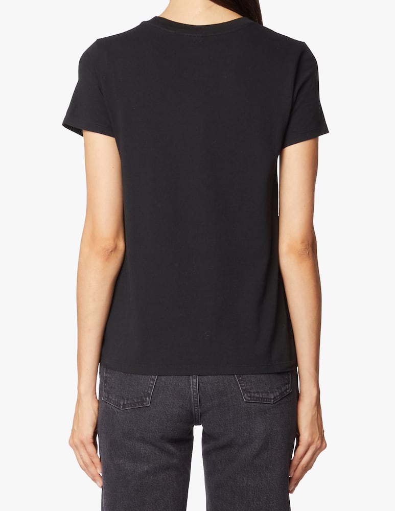 rinascente Levi's T-shirt in cotone con logo - nero