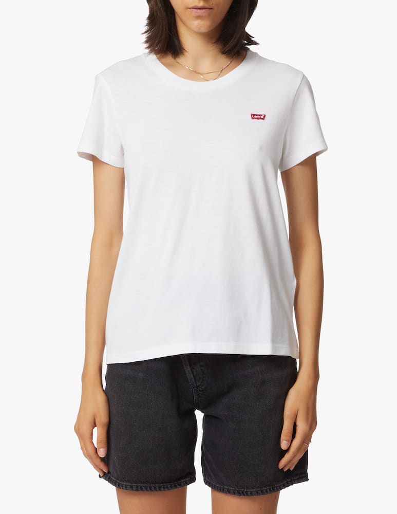 Levi's T-shirt in cotone The perfect tee - bianco - immagine 1 Levi's T-shirt in cotone The perfect tee - bianco - immagine 1
