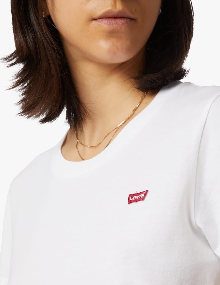 Levi's T-shirt in cotone The perfect tee - bianco - immagine 4 Levi's T-shirt in cotone The perfect tee - bianco - immagine 4