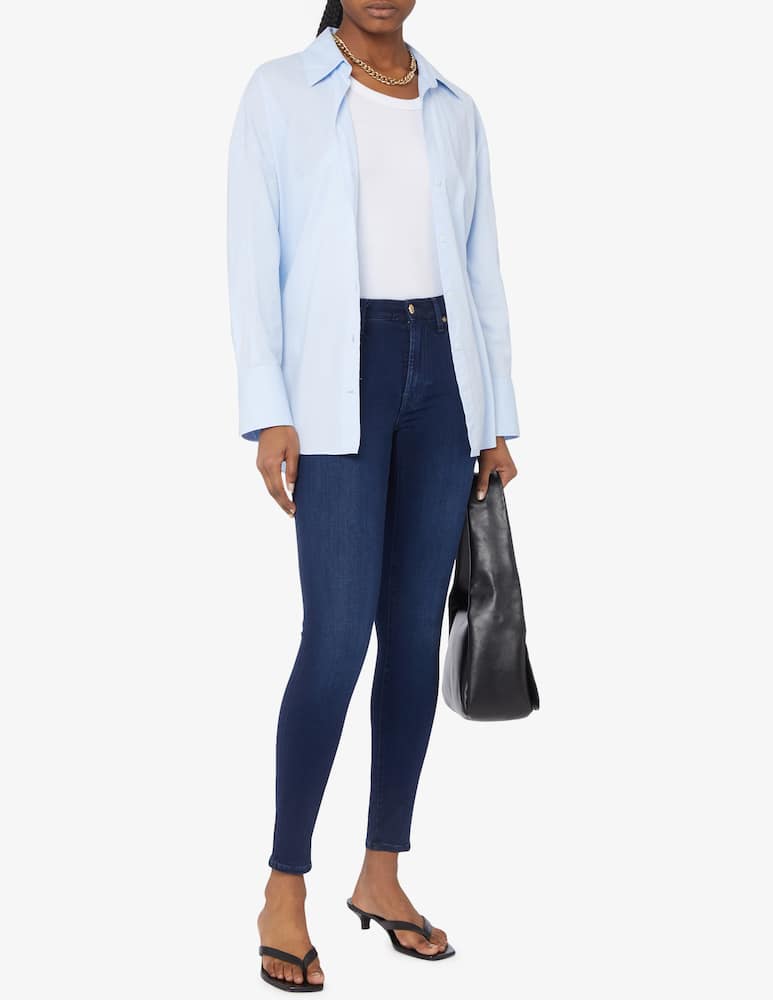 7 For All Mankind Jeans skinny a vita alta - immagine 2 7 For All Mankind Jeans skinny a vita alta - immagine 2