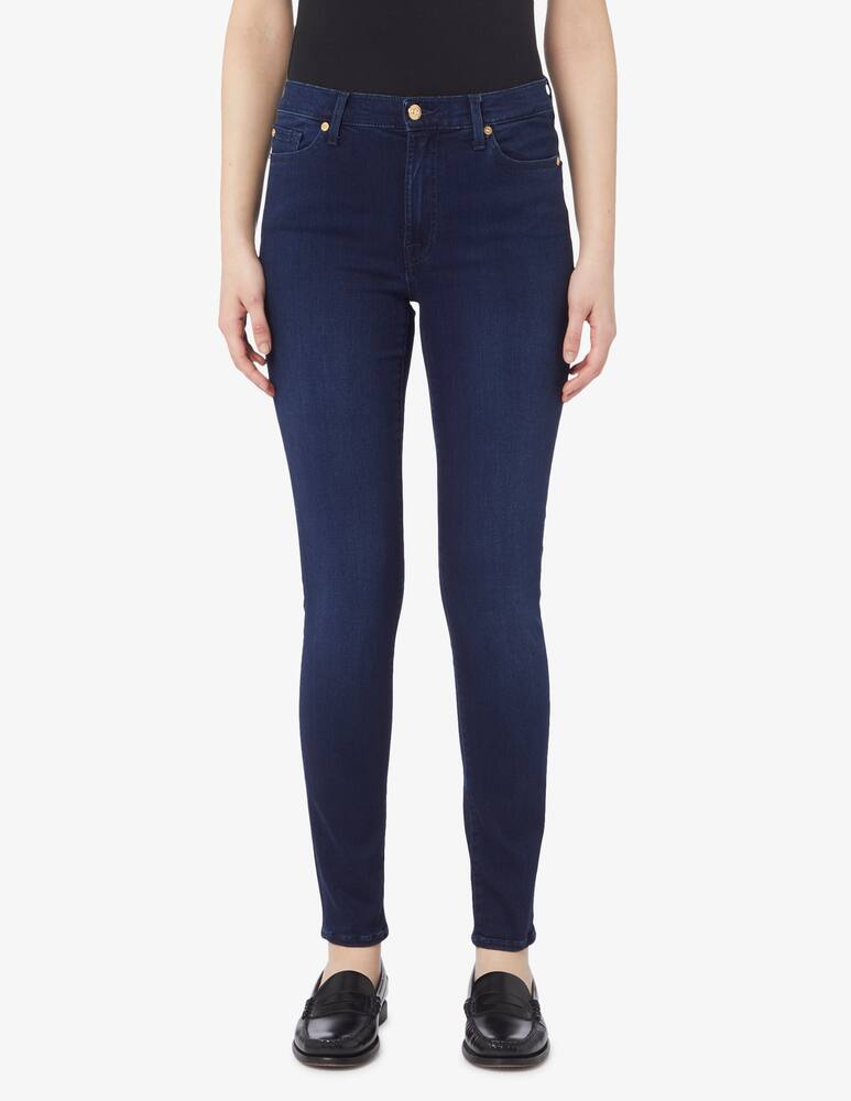 7 For All Mankind Jeans skinny a vita alta - immagine 5 7 For All Mankind Jeans skinny a vita alta - immagine 5