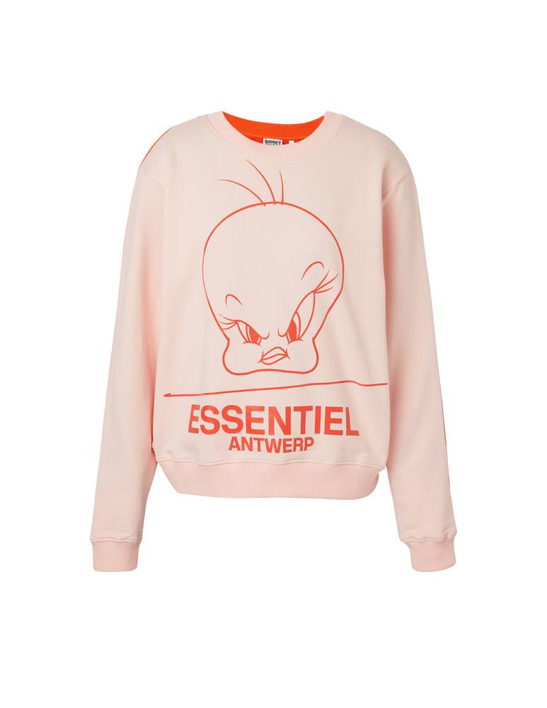 Essentiel Antwerp Bicolor cotton sweatshirt - picture 1 Essentiel Antwerp Bicolor cotton sweatshirt - picture 1