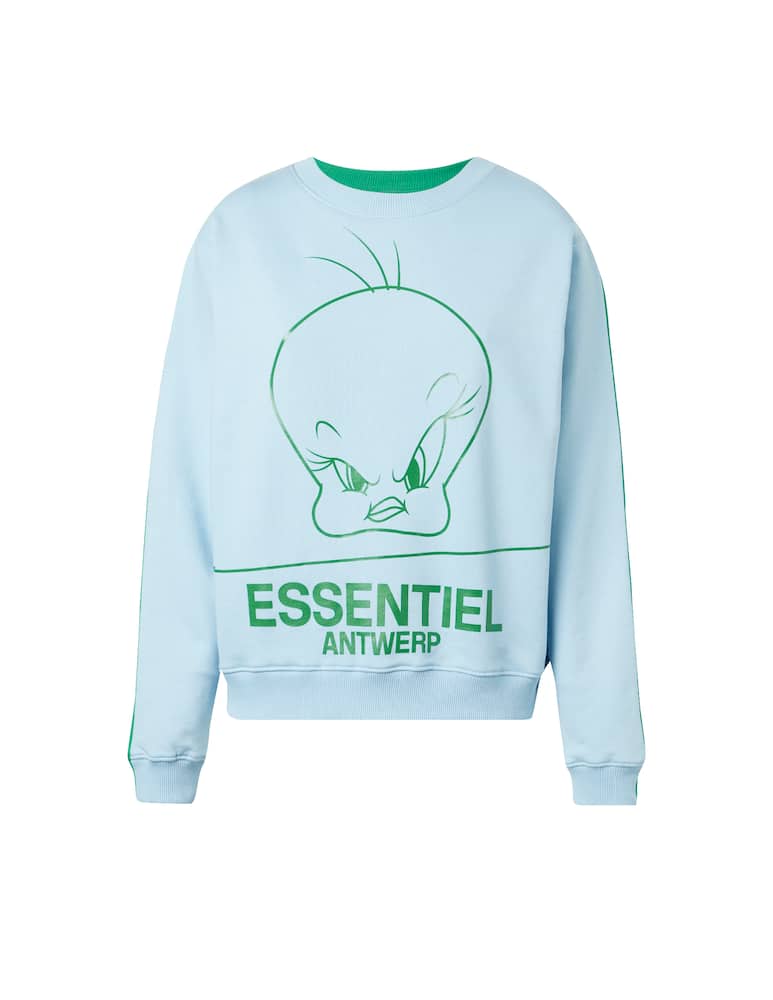 rinascente Essentiel Antwerp Felpa in cotone bicolor 