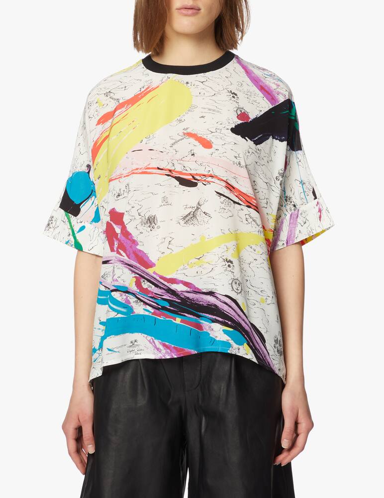 rinascente Essentiel Antwerp Zaps viscose blouse