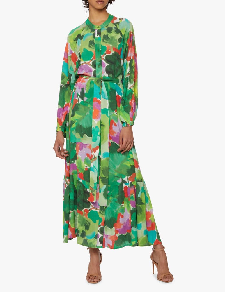 rinascente Essentiel Antwerp Zebel long dress
