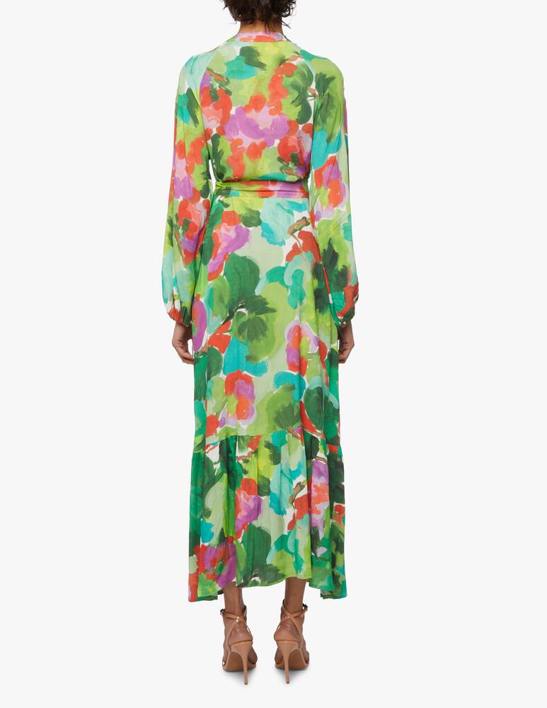 rinascente Essentiel Antwerp Zebel long dress