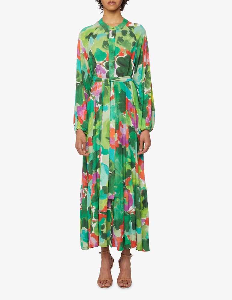 rinascente Essentiel Antwerp Zebel long dress