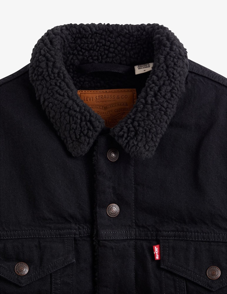 Levi's Giacca sherpa trucker denim - immagine 4 Levi's Giacca sherpa trucker denim - immagine 4