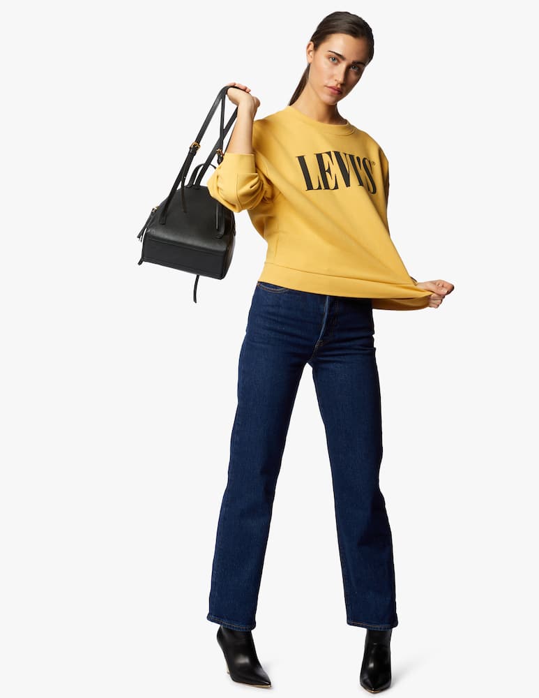 rinascente Levi's Ribcage straight ankle jeans